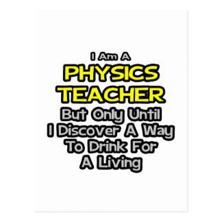 Physics Teacher Jokes Postcards | Zazzle
