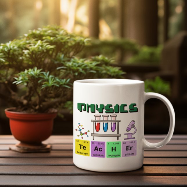 Physics Teacher Mug, Gift For Teacher Coffee Mug (Creator Uploaded)