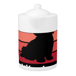 Physics Teacher Shih Tzu Dog Lover Teapot