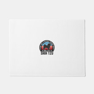 Physics Teacher Shih Tzu Vintage Dog Shirt Design_ Doormat