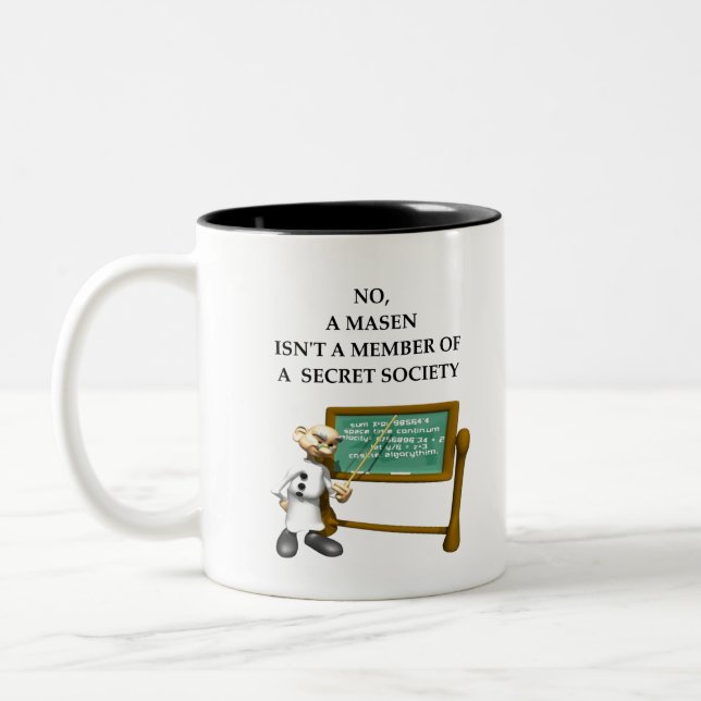 PHYSICS Two-Tone COFFEE MUG (Left)