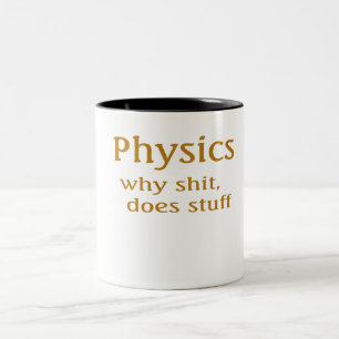 physics  Two-Tone coffee mug