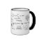 Physics you formulate and diagrams Coffe Mug