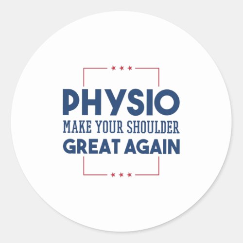 Physio Classic Round Sticker