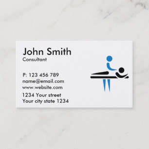 Physiotherapist Business Card