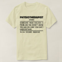 Physiotherapist Noun Physiotherapy Employee Cool
