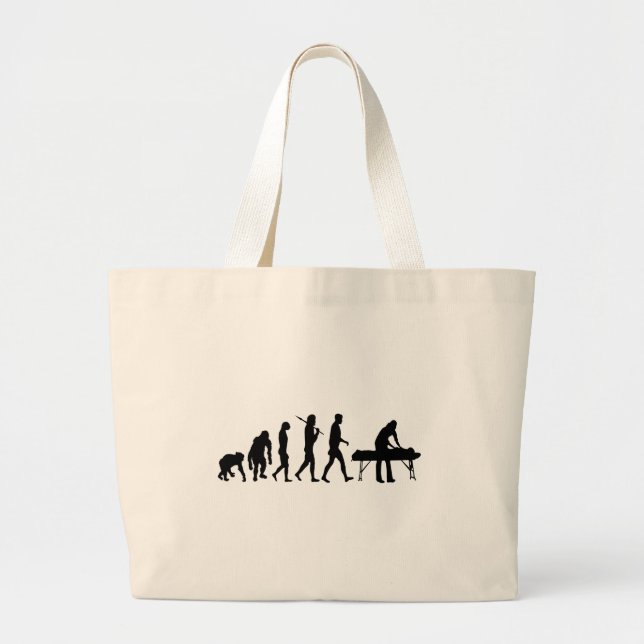 physiotherapy Sports medicine gifts Large Tote Bag (Front)