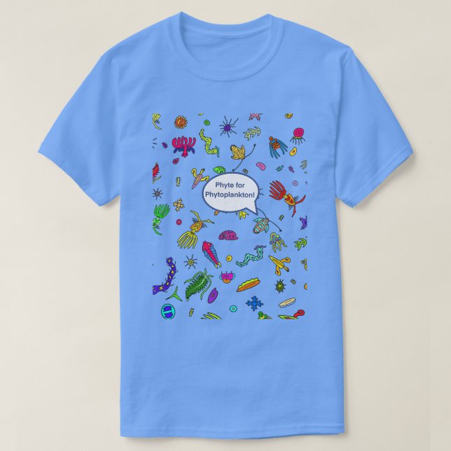 Phyte for Phytoplankton  T-Shirt (Design Front)