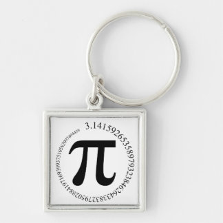 Pi (π) Day Keychain