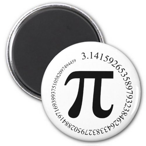 Pi π Day Magnet