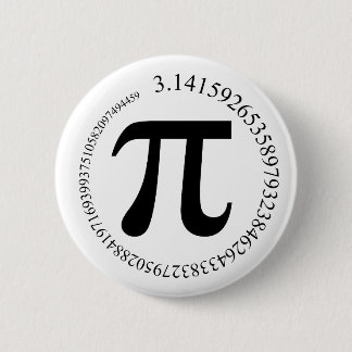 Pi (π) Day Pinback Button