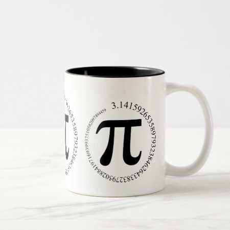 Pi (π) Day Two-tone Coffee Mug
