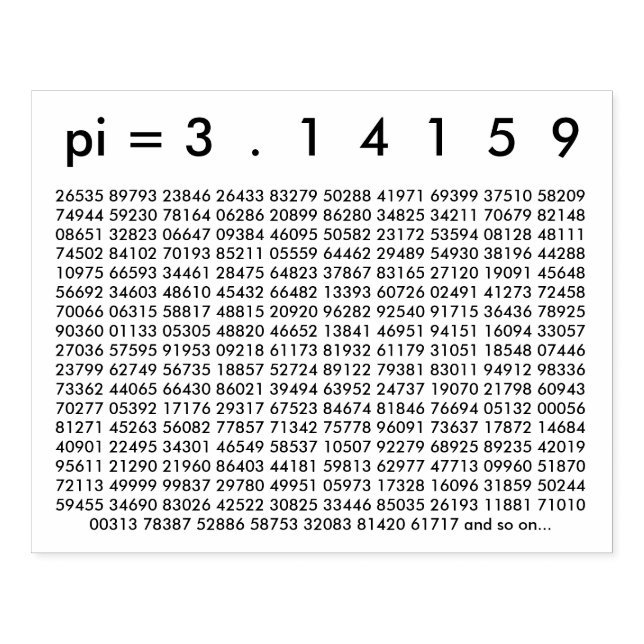 pi⭐︎ Pi = 3.141592653589 etc etc whatever! classic round