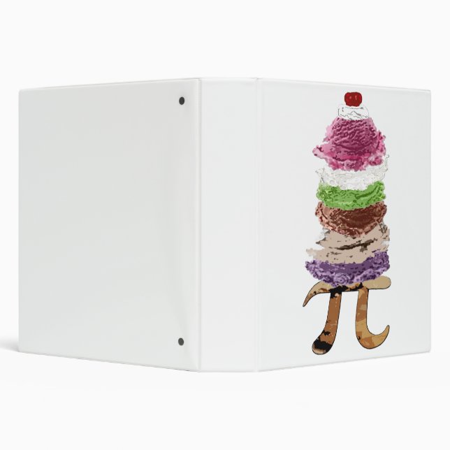 Pi a la Mode 3 Ring Binder (Background)