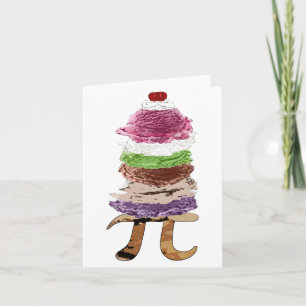 Pi a la Mode Thank You Card