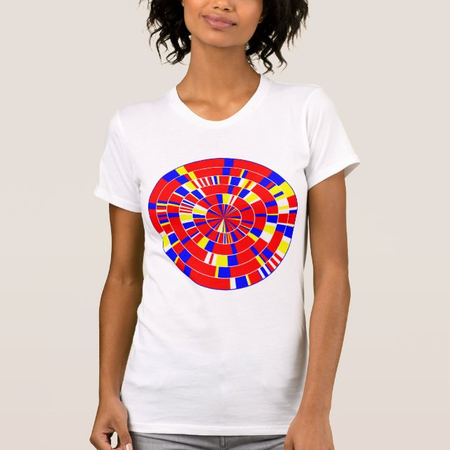 Pi Abstract 01 T-Shirt (Front)