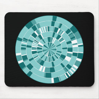 Pi Abstract 05 - On Black Mouse Pad
