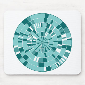 Pi Abstract 05 - On White Mouse Pad