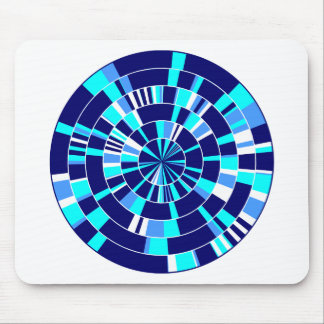 Pi Abstract 07 - On White Mouse Pad