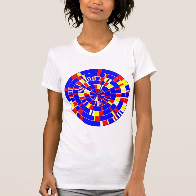 Pi Abstract 08 T-Shirt (Front)