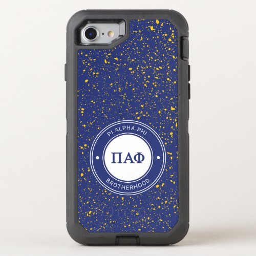 Pi Alpha Phi  Badge OtterBox Defender iPhone SE87 Case