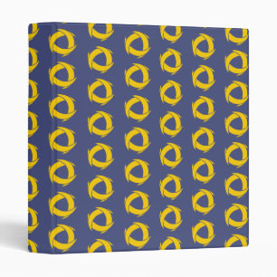 Pi Alpha Phi Fraternity Dynamic Circular Logo 3 Ring Binder