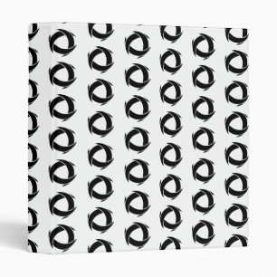 Pi Alpha Phi Fraternity Dynamic Circular Logo 3 Ring Binder