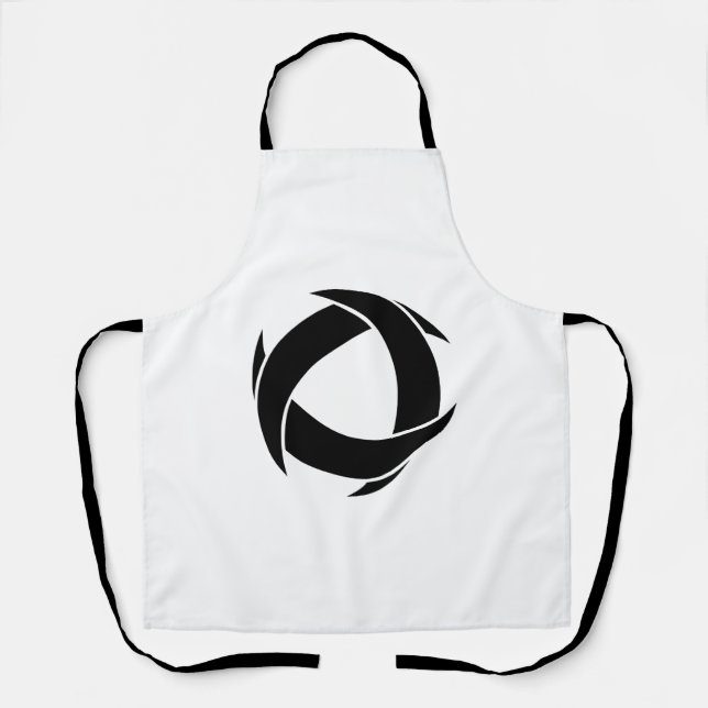 Pi Alpha Phi Fraternity Dynamic Circular Logo Apron (Front)