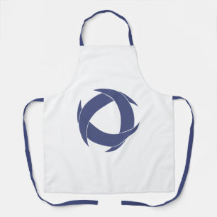 Pi Alpha Phi Fraternity Dynamic Circular Logo Apron
