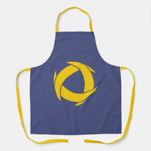 Pi Alpha Phi Fraternity Dynamic Circular Logo Apron