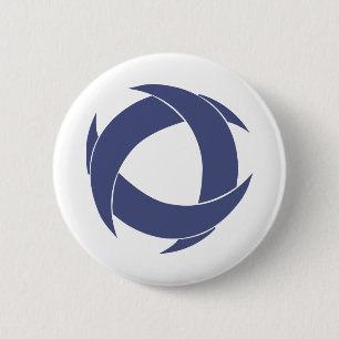 Pi Alpha Phi Fraternity Dynamic Circular Logo Button