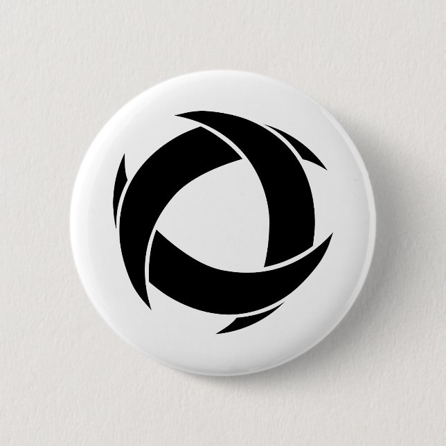 Pi Alpha Phi Fraternity Dynamic Circular Logo Button (Front)