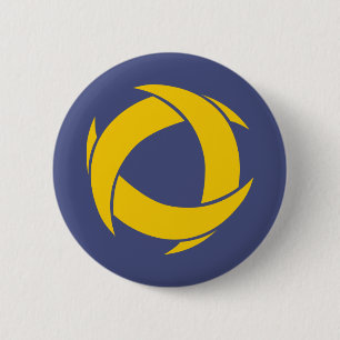 Pi Alpha Phi Fraternity Dynamic Circular Logo Button