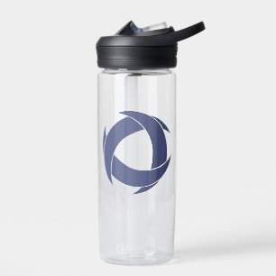 Pi Alpha Phi Fraternity Dynamic Circular Logo Water Bottle