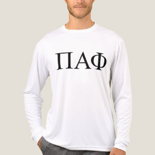 Pi Alpha Phi Fraternity Greek Letters Logo Tri-Blend Shirt