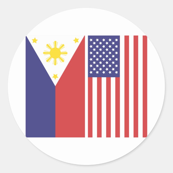 Philippines Flag Stickers, Philippines Flag Sticker Designs