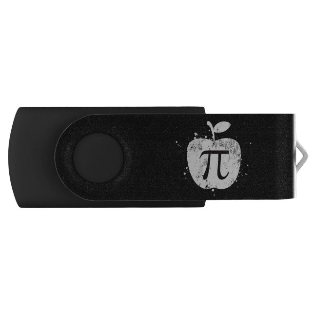 Pi  Apple Pie Funny Flash Drive (Front)
