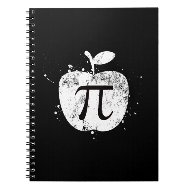 Pi  Apple Pie Funny Notebook (Front)