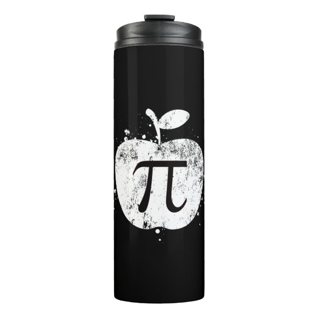 Pi  Apple Pie Funny Thermal Tumbler (Front)