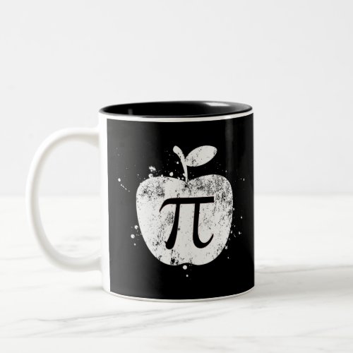 Pi  Apple Pie Funny Two_Tone Coffee Mug