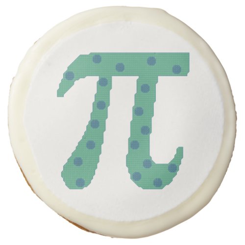 Pi Are Round Sugar Cookie