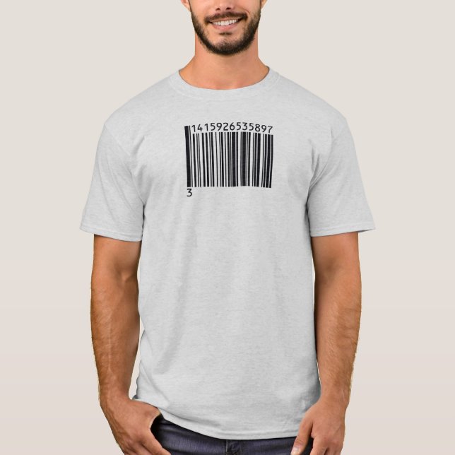 pi barcode T-Shirt (Front)