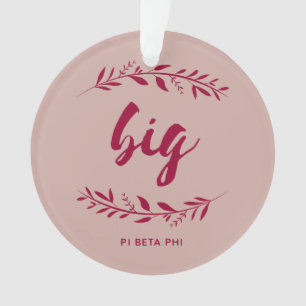 Pi Beta Phi Big Wreath Ornament