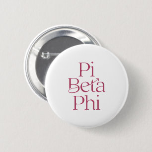 Pi Beta Phi Letter Button