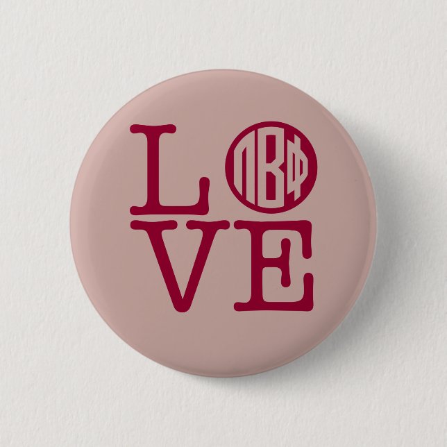 Pi Beta Phi Love Button (Front)