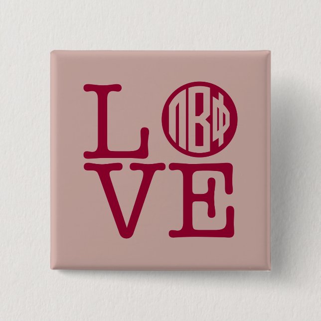 Pi Beta Phi Love Button (Front)