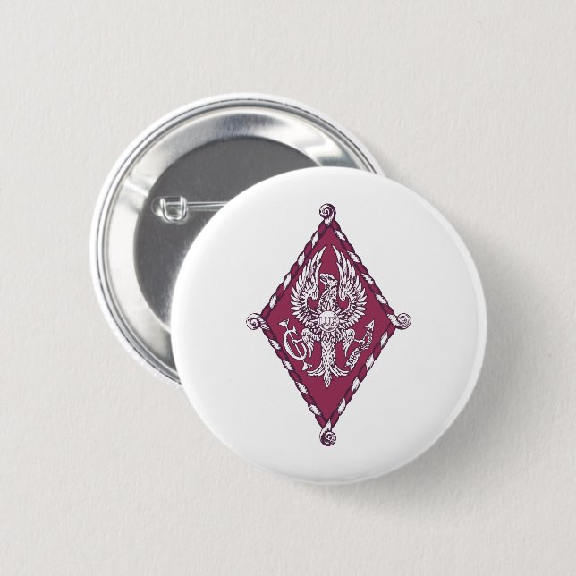 Pi Beta Phi Sorority Crest Button (Front & Back)