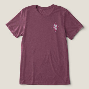 Pi Beta Phi Sorority Crest Tri-Blend Shirt