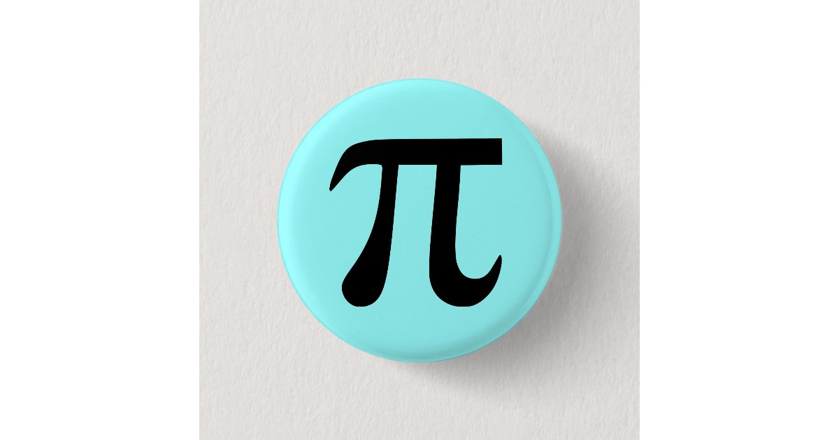 Pi Button Zazzle