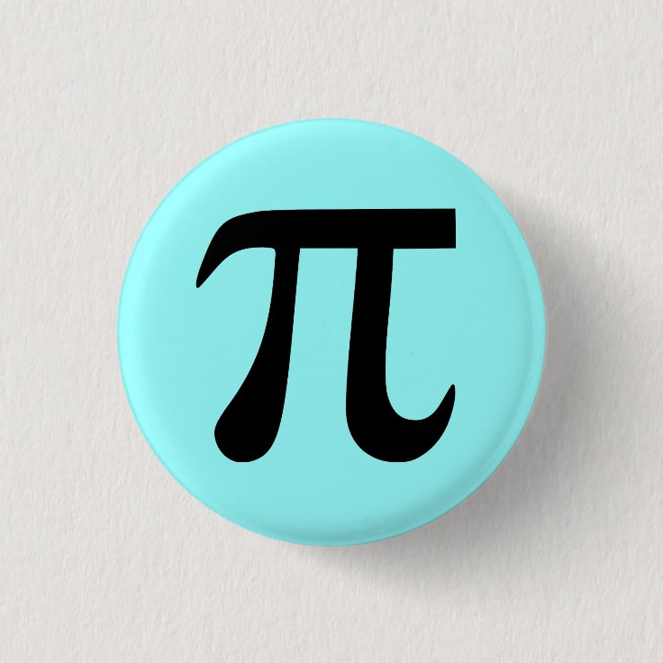 Pi Button Zazzle